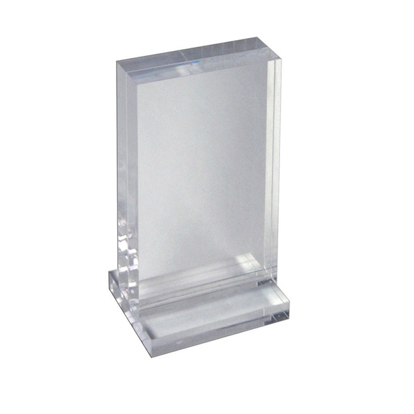 Azar Displays The Imperial Collection: Acrylic Block on Base 5.5"W X 8.5"H 104516